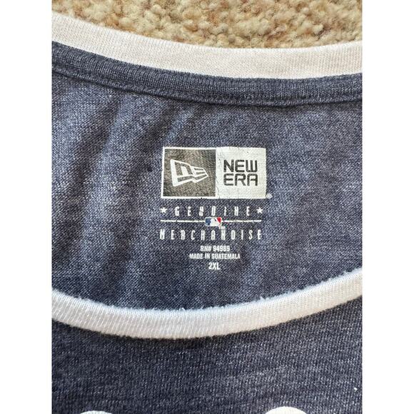 NEW ERA BOSTON RED SOX shirt, women's size 2X, 3/4 sleeve, VERY soft, Baseball - Picture 3 of 8